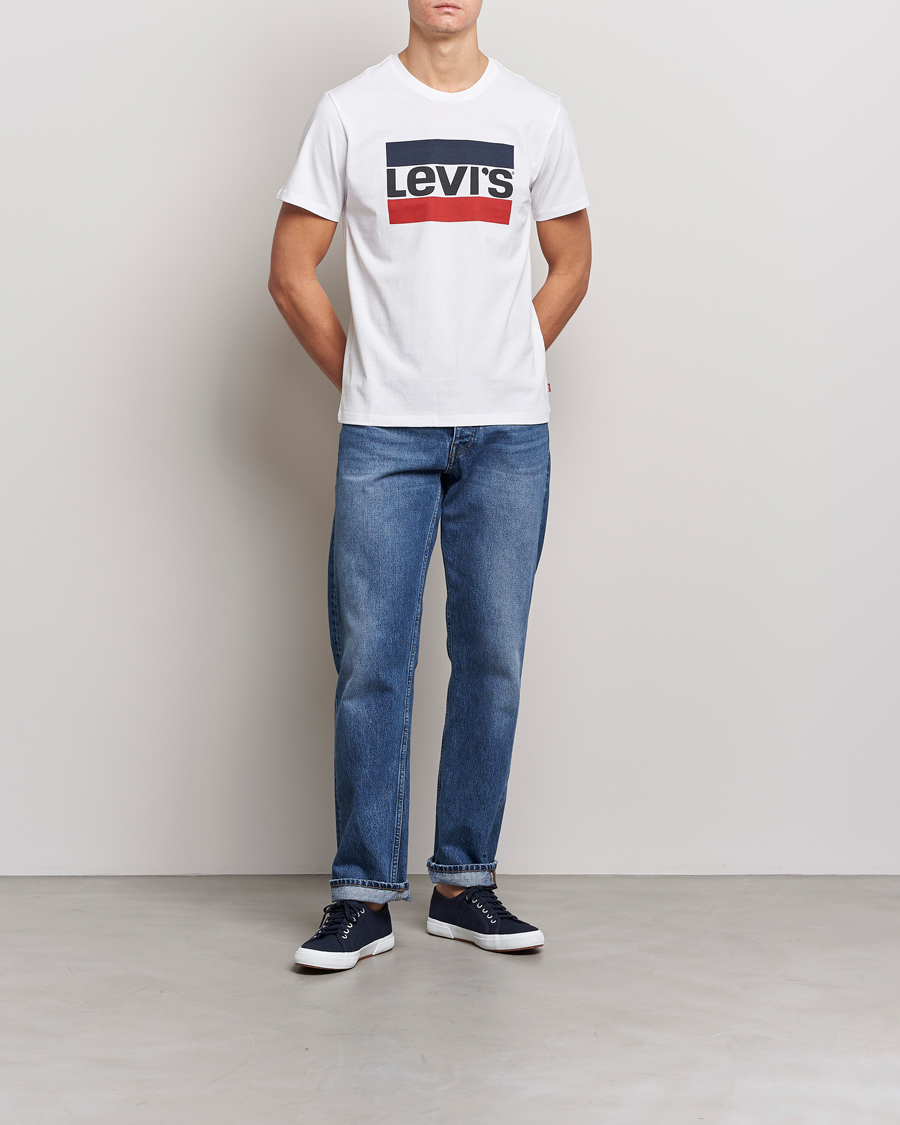 Herren | T-Shirts | Levi's | Logo Graphic Tee White