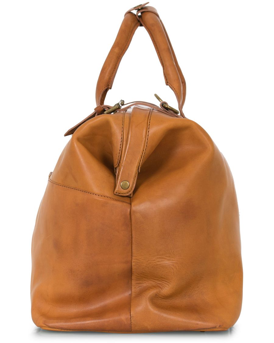 Herren | Oscar Jacobson Leather Weekendbag Tan | Oscar Jacobson | Leather Weekendbag Tan