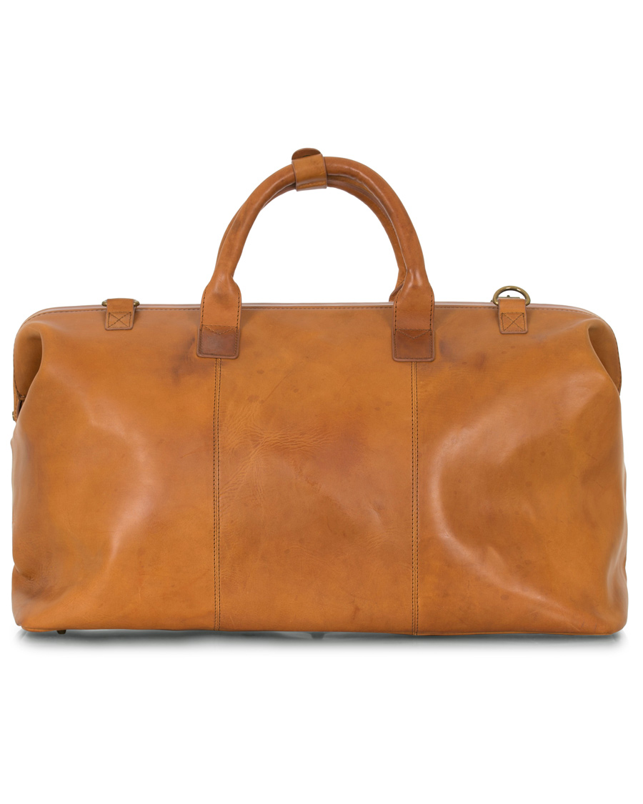 Herren | Oscar Jacobson Leather Weekendbag Tan | Oscar Jacobson | Leather Weekendbag Tan