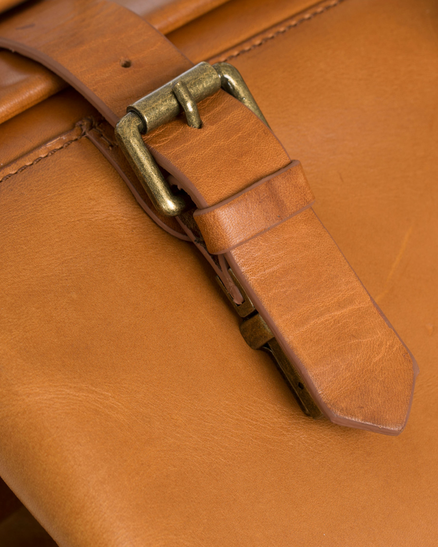 Herren | Oscar Jacobson Leather Weekendbag Tan | Oscar Jacobson | Leather Weekendbag Tan
