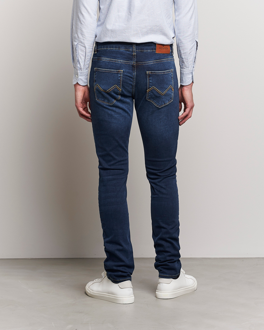 Herren | Jeans | Morris | Steve Satin Jeans Dark Wash