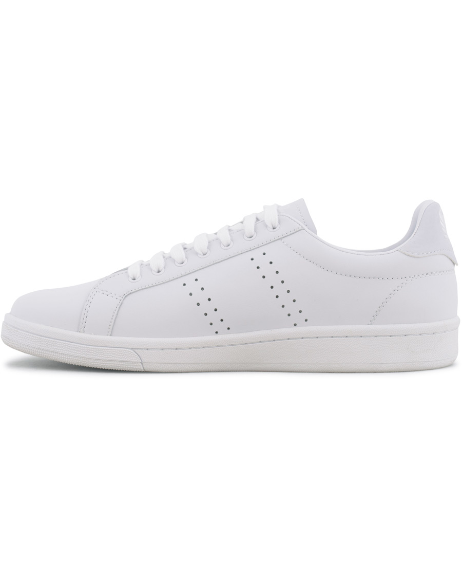 Herren | Fred Perry Parkside Leather Sneaker White | Fred Perry | Parkside Leather Sneaker White