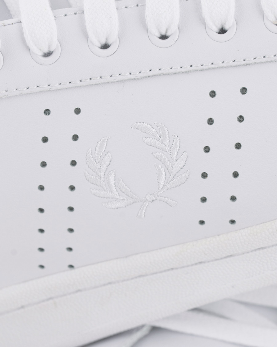 Herren | Fred Perry Parkside Leather Sneaker White | Fred Perry | Parkside Leather Sneaker White