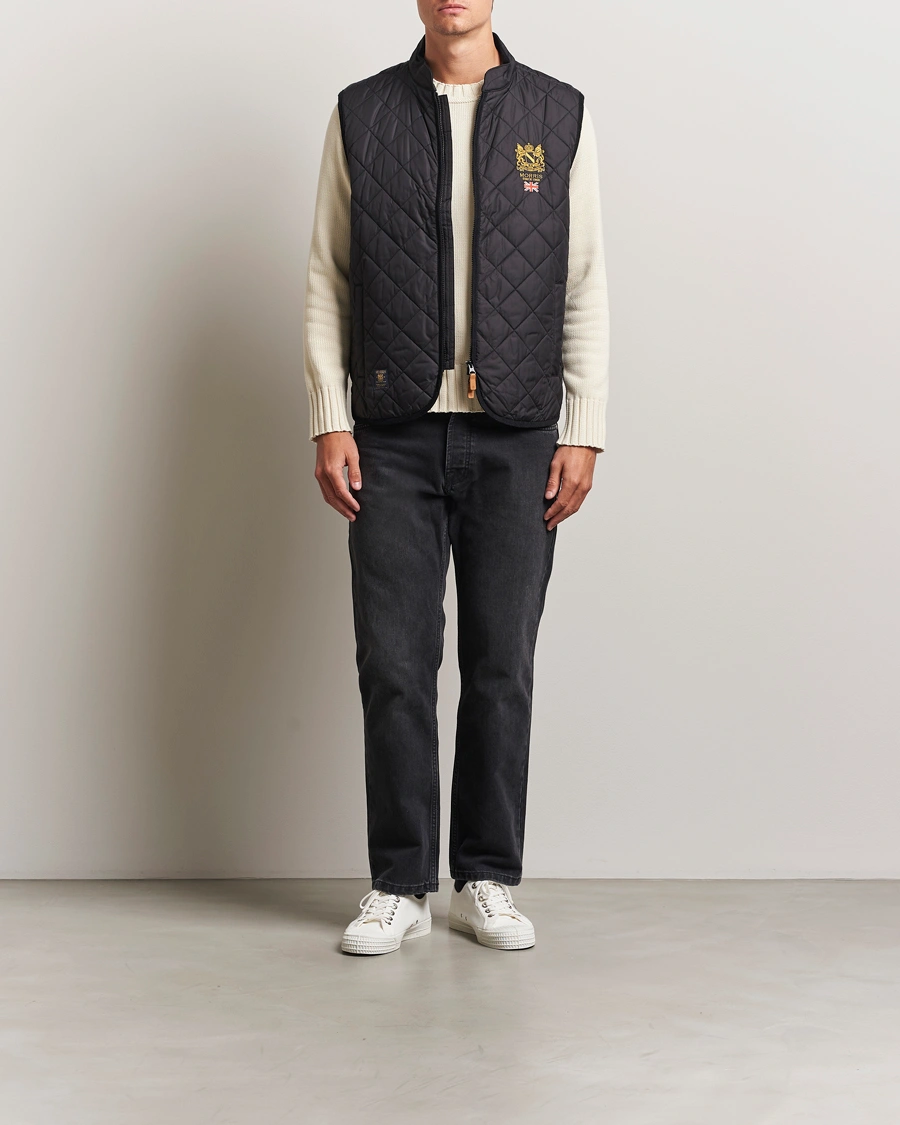 Herren | Westen | Morris | Trenton Quilted Vest Black