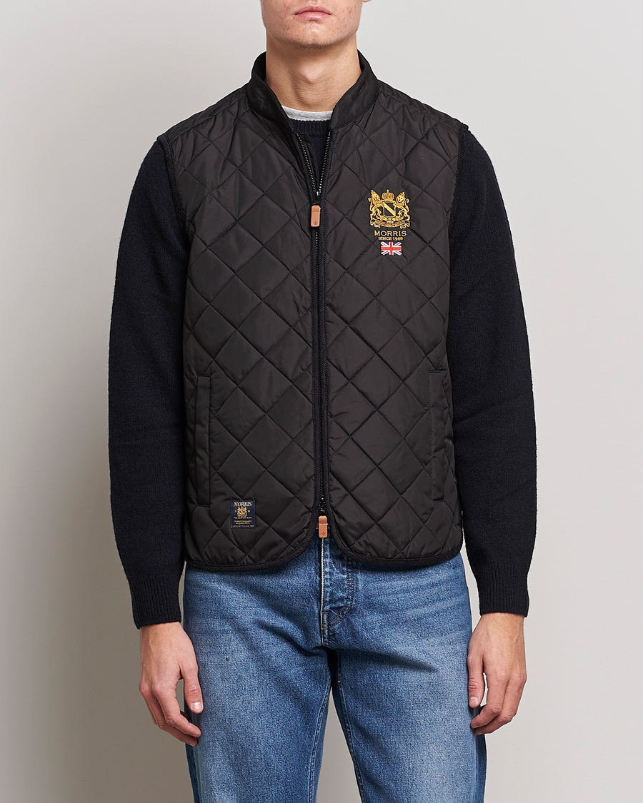 Herren | Morris | Morris | Trenton Quilted Vest Black