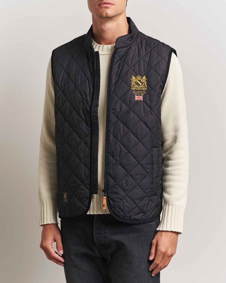 Herren | Westen | Morris | Trenton Quilted Vest Black