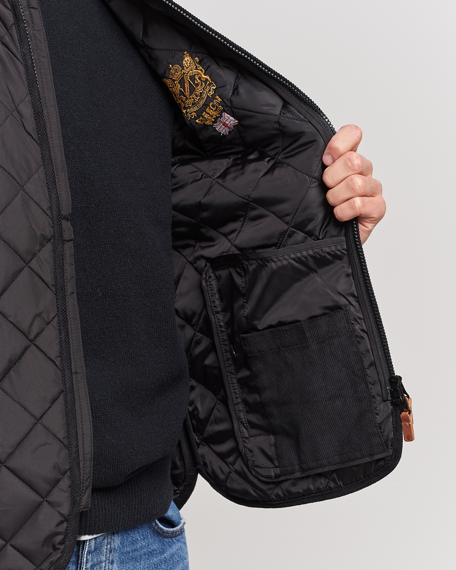 Herren | Westen | Morris | Trenton Quilted Vest Black