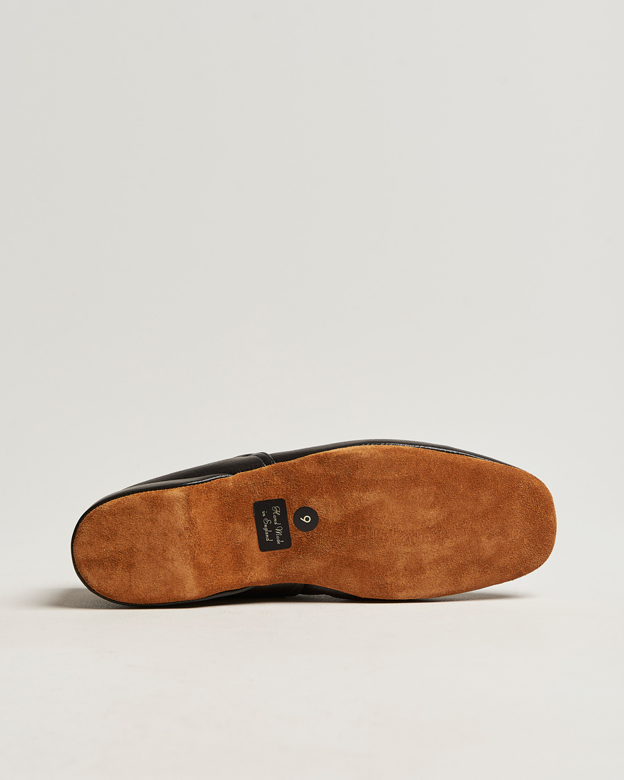 Herren | Sandalen & Pantoletten | Crockett & Jones | Grecian Home Slipper Black