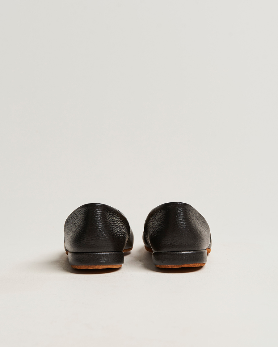 Herren | Sandalen & Pantoletten | Crockett & Jones | Grecian Home Slipper Black