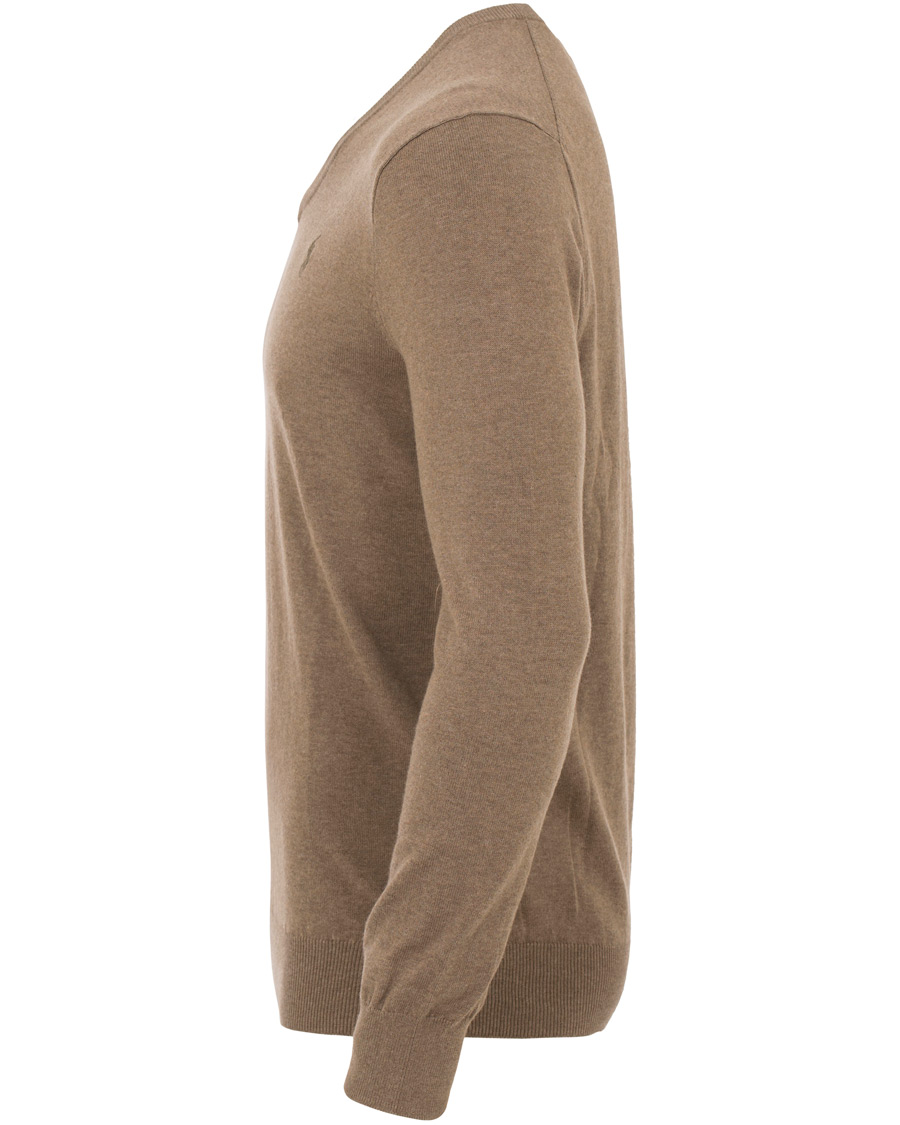Herren | Pullover | Polo Ralph Lauren | Pima Cotton V-Neck Pullover Ceder Heather