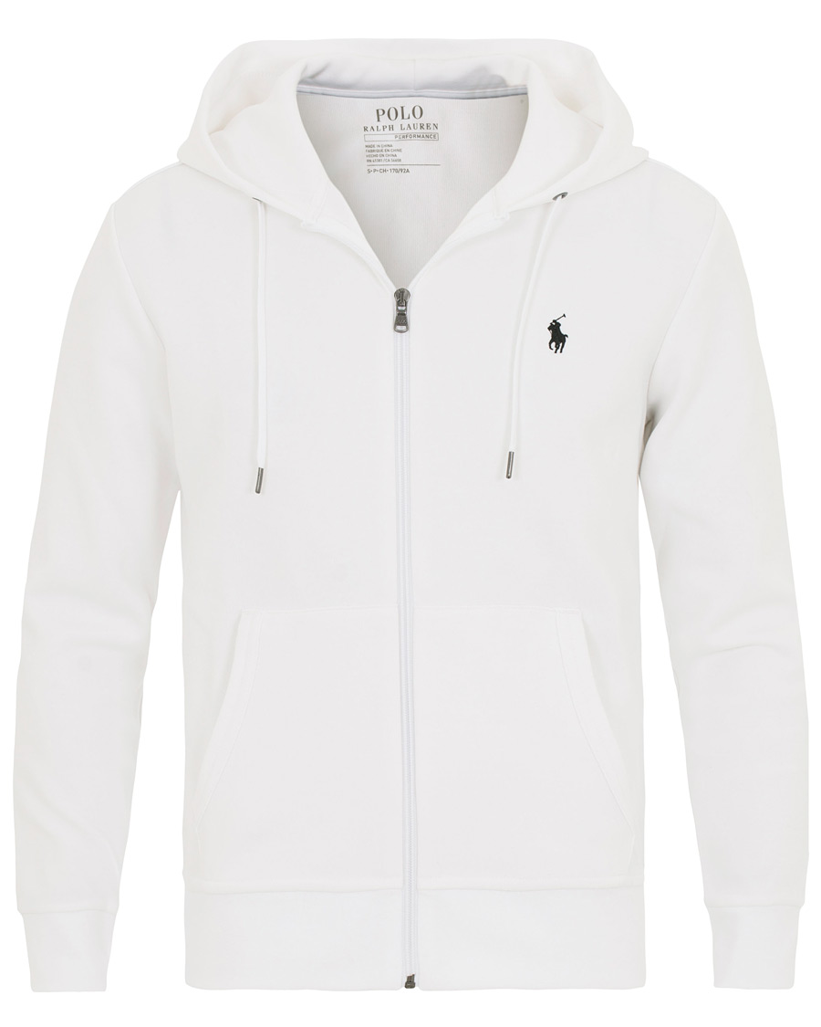 Herren | Pullover | Polo Ralph Lauren | Tech Full Zip Hoodie White