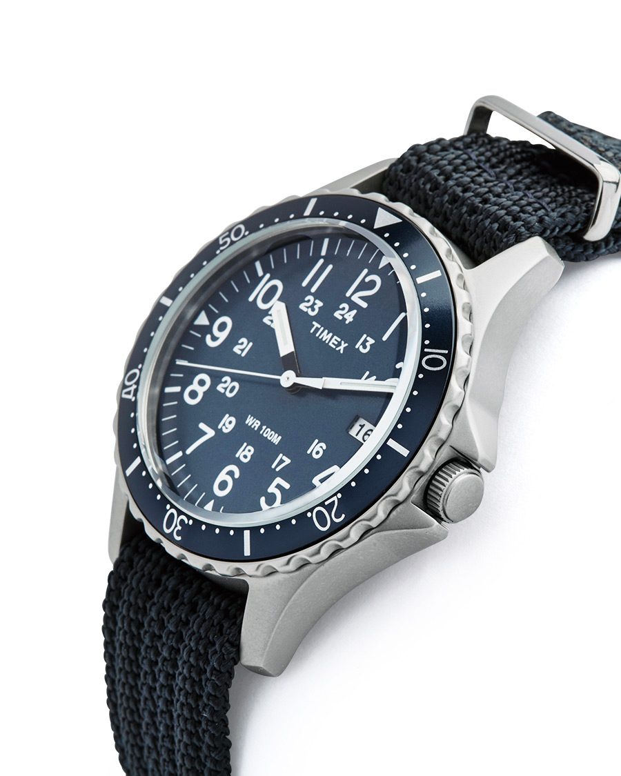 Herren | Timex Navi Ocean Ballistic Nylon Blue | Timex | Navi Ocean Ballistic Nylon Blue