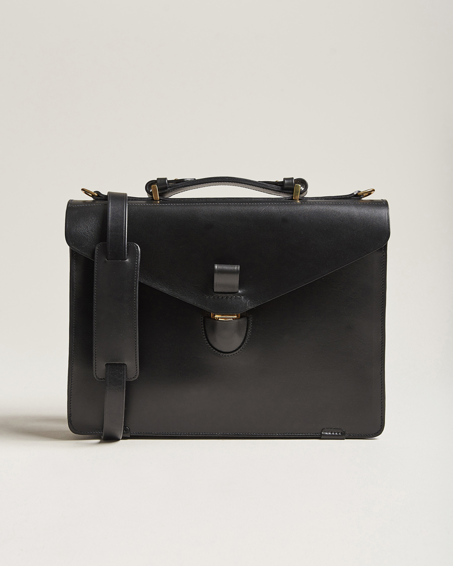 Herren | Taschen | Tärnsjö Garveri | TG1873 Briefcase Black