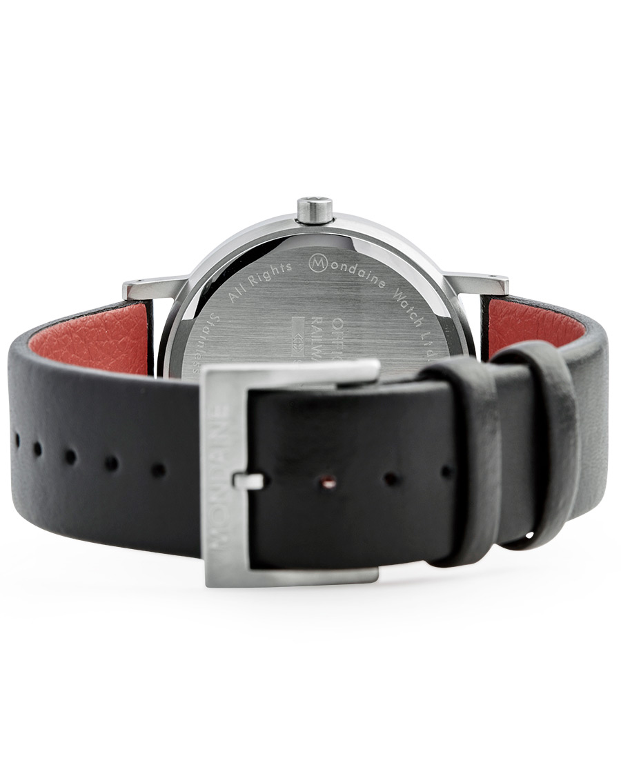 Herren | Mondaine New Classic Brushed Black 36mm | Mondaine | New Classic Brushed Black 36mm