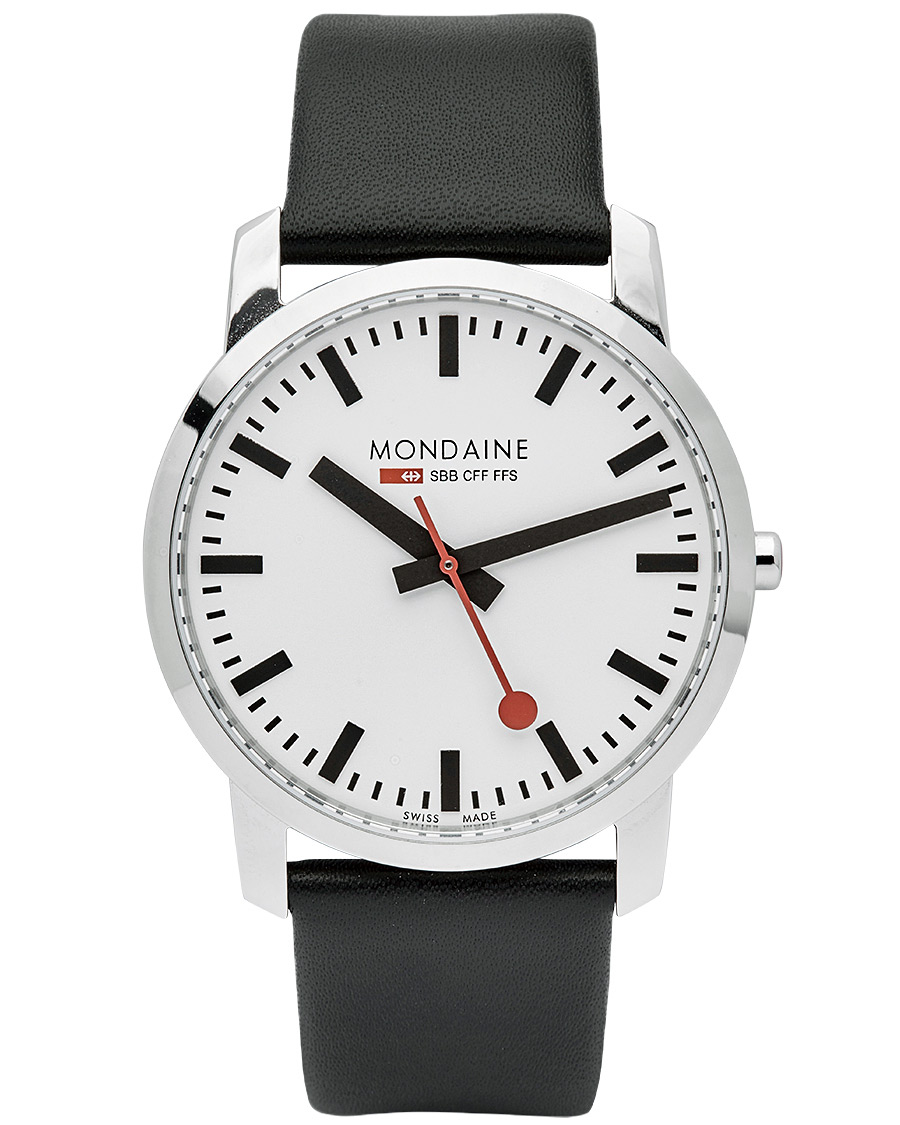 Herren | Mondaine Simply Sapphire II White 41mm | Mondaine | Simply Sapphire II White 41mm