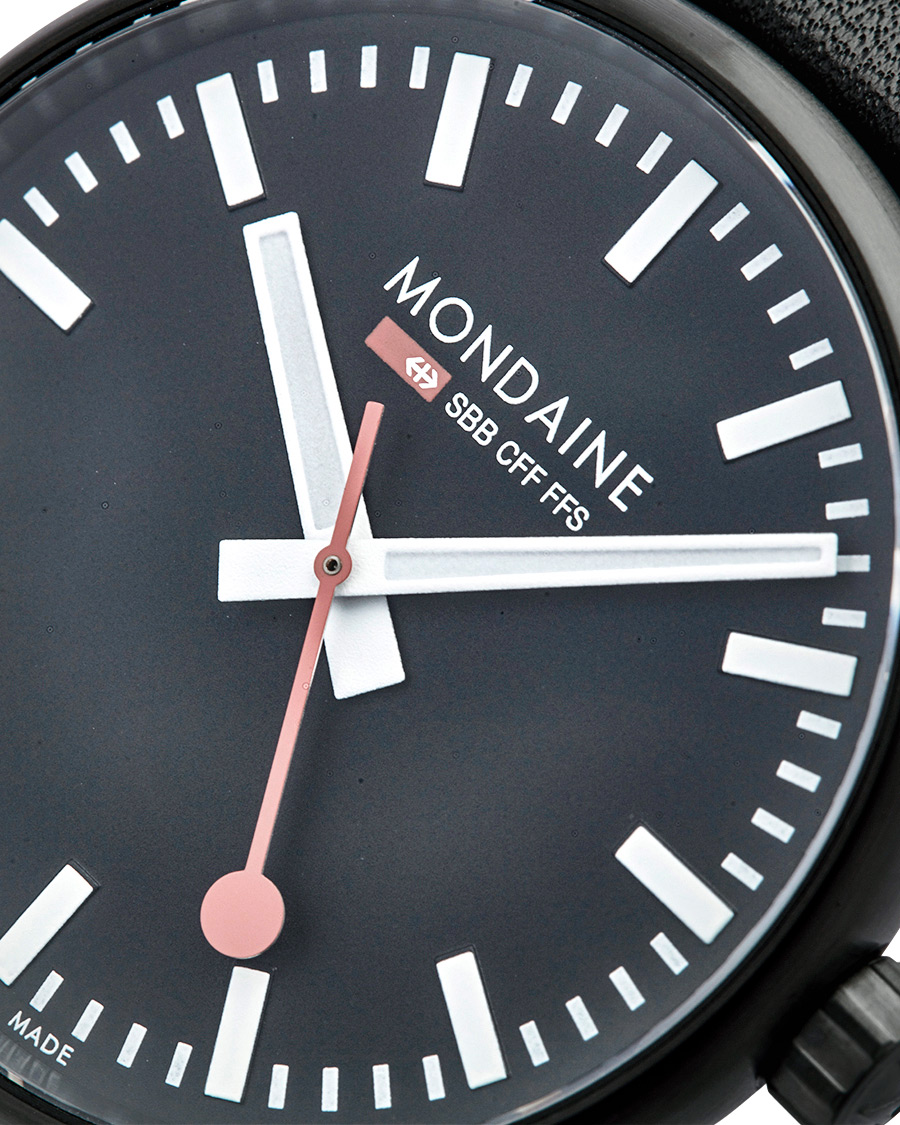 Herren | Mondaine Evo 2 PVD Sapphire Black 40mm | Mondaine | Evo 2 PVD Sapphire Black 40mm