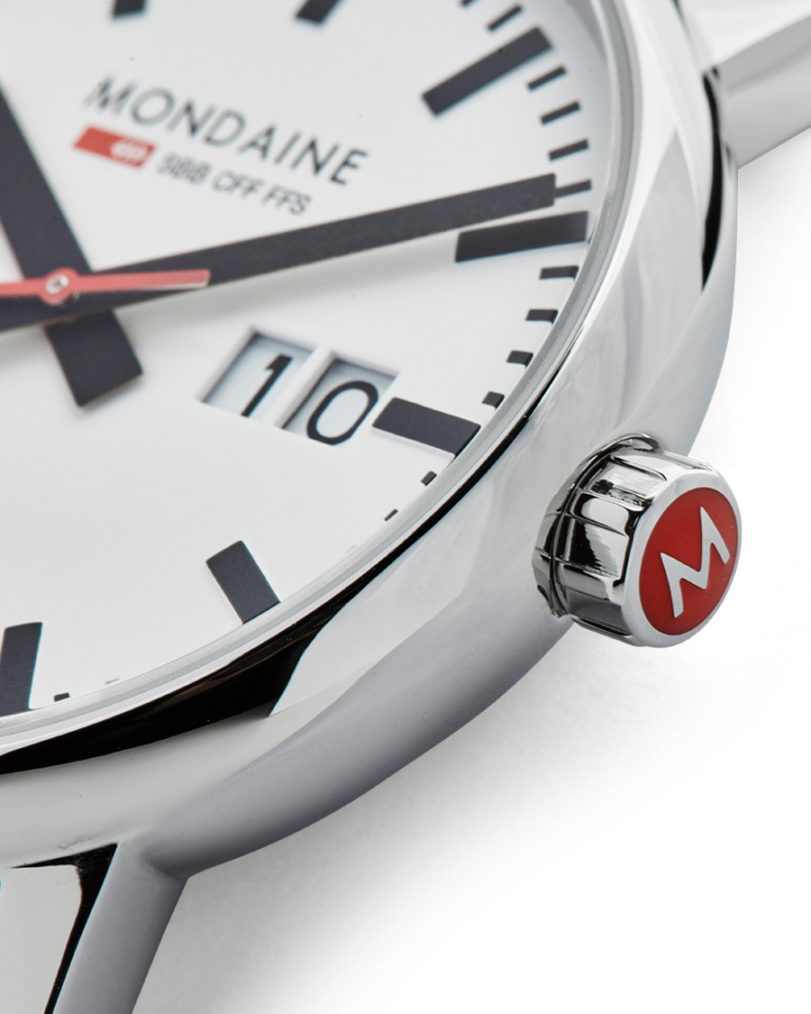 Herren | Mondaine Evo 2 Big Date Sapphire Black 40mm | Mondaine | Evo 2 Big Date Sapphire Black 40mm