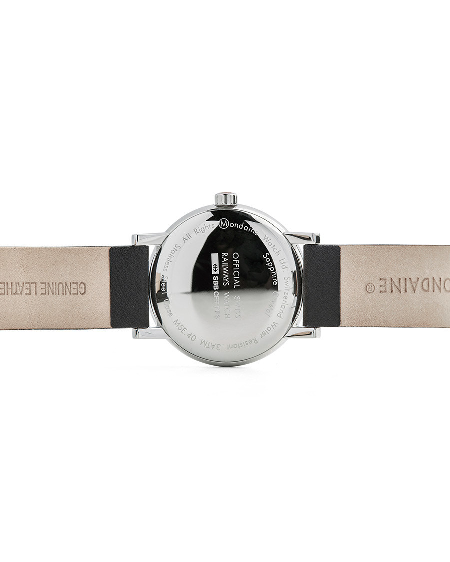 Herren | Mondaine Evo 2 Big Date Sapphire Black 40mm | Mondaine | Evo 2 Big Date Sapphire Black 40mm