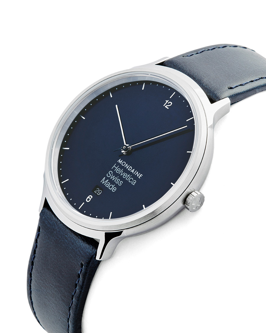 Herren | Mondaine Helvetica Light Blue T2 Blue 38mm | Mondaine | Helvetica Light Blue T2 Blue 38mm