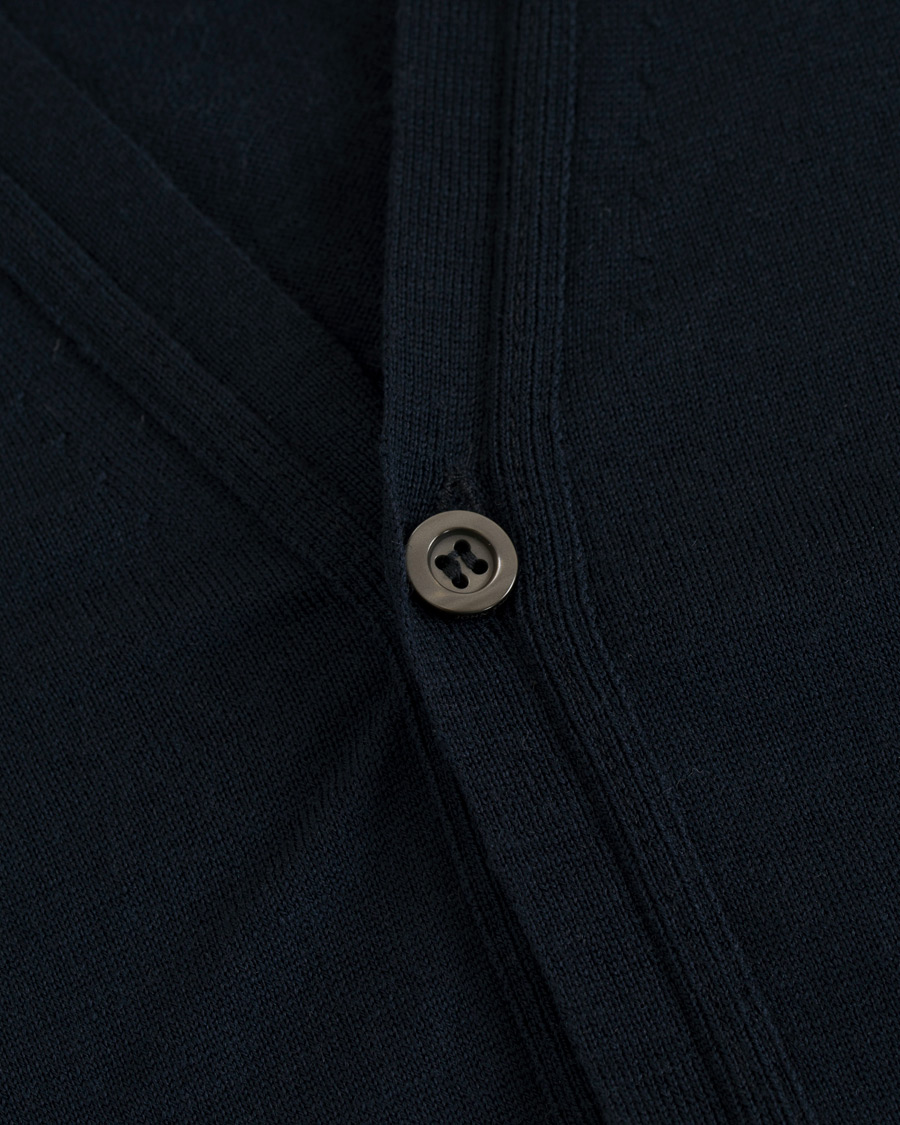 Herren | Pullover | John Smedley | Petworth Merino Cardigan Midnight
