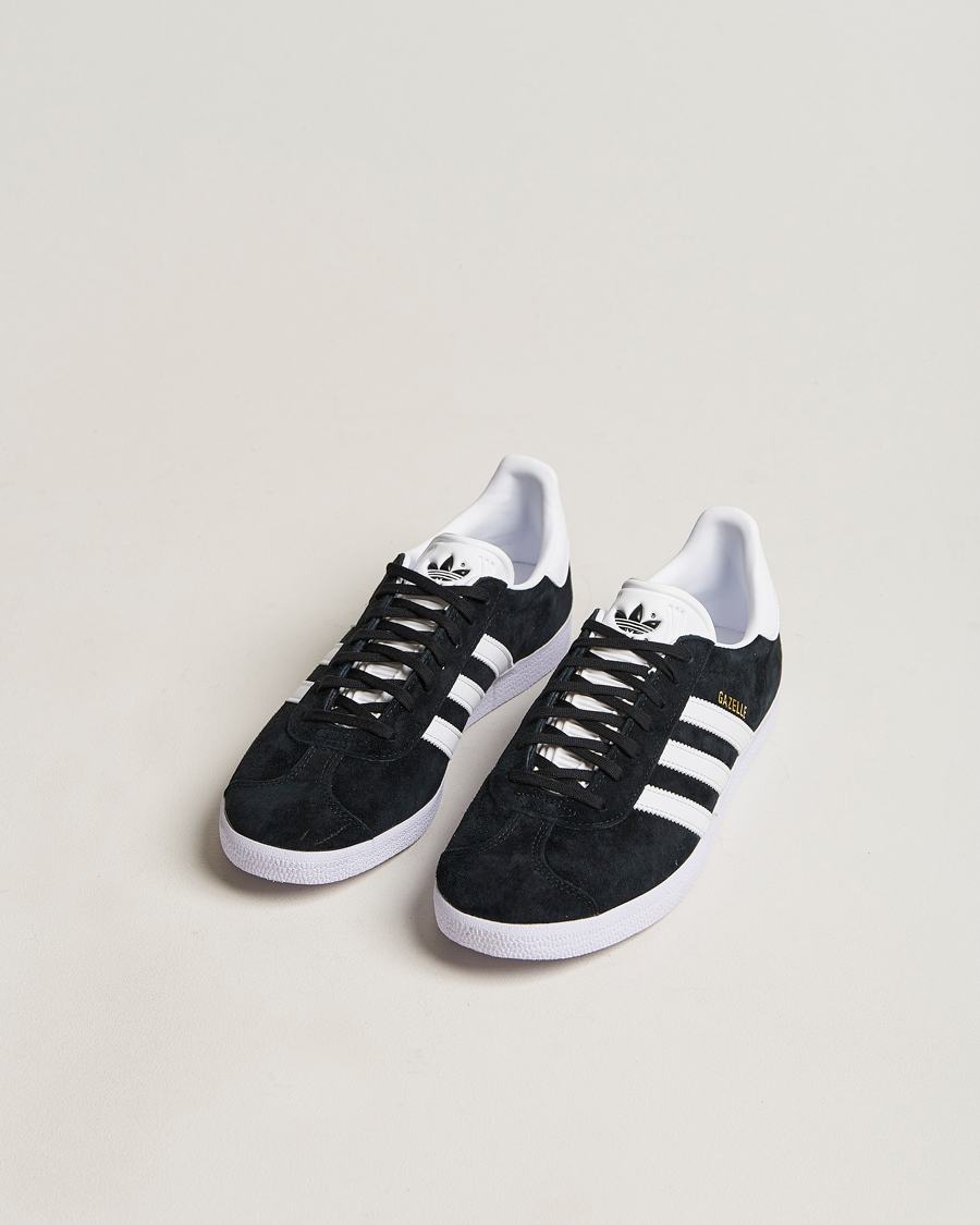 Herren | Wildlederschuhe | adidas Originals | Gazelle Sneaker Black Nubuck