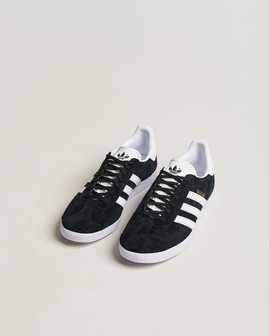 Herren | Sneaker mit niedrigem Schaft | adidas Originals | Gazelle Sneaker Black Nubuck