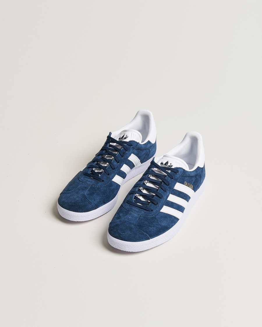 Herren | Sneaker mit niedrigem Schaft | adidas Originals | Gazelle Sneaker Navy Nubuck