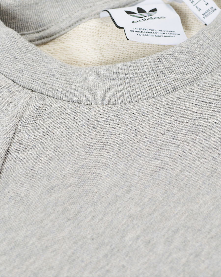 Herren | Pullover | adidas Originals | Trefoil Crew Neck Sweatshirt Grey Melange