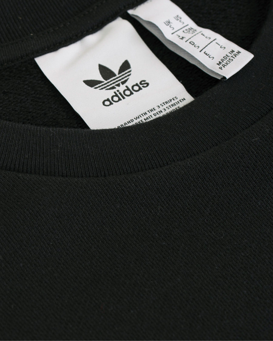 Herren | Pullover | adidas Originals | Trefoil Crew Neck Sweatshirt Black