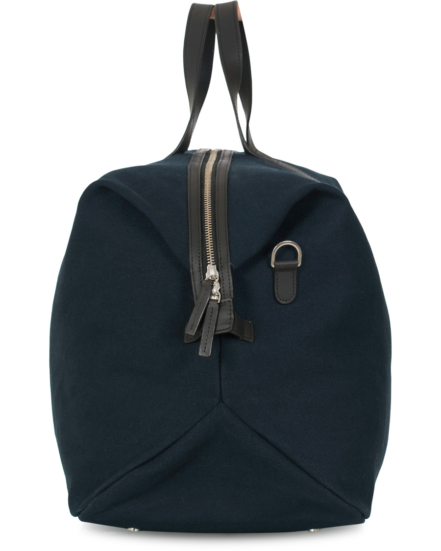 Sandqvist Damien Grand Organic Cotton Canvas Weekendbag Blue