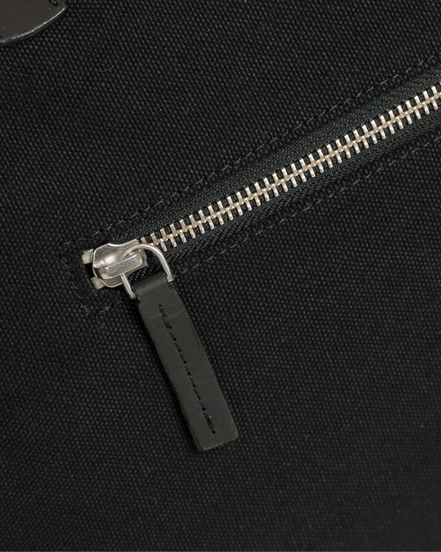 Herren | Taschen | Sandqvist | Holly Grand Organic Cotton Canvas Weekendbag Black
