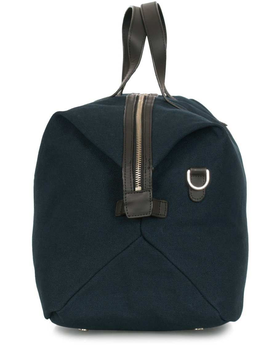 Herren | Taschen | Sandqvist | Holly Grand Organic Cotton Canvas Weekendbag Blue