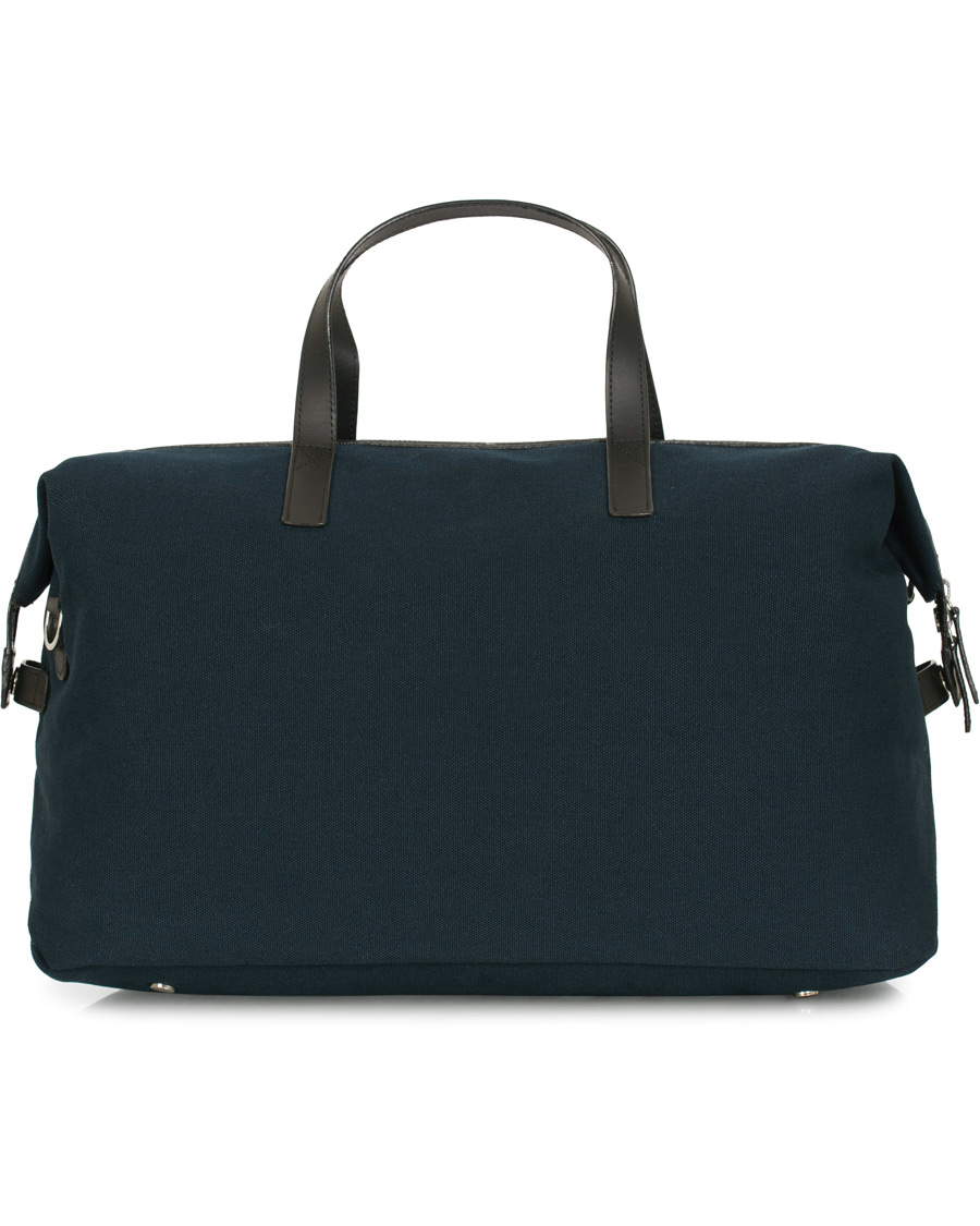 Herren | Taschen | Sandqvist | Holly Grand Organic Cotton Canvas Weekendbag Blue