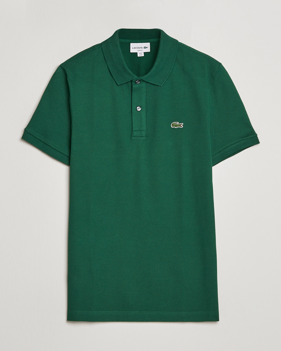 Herren | Poloshirts | Lacoste | Slim Fit Polo Piké Green