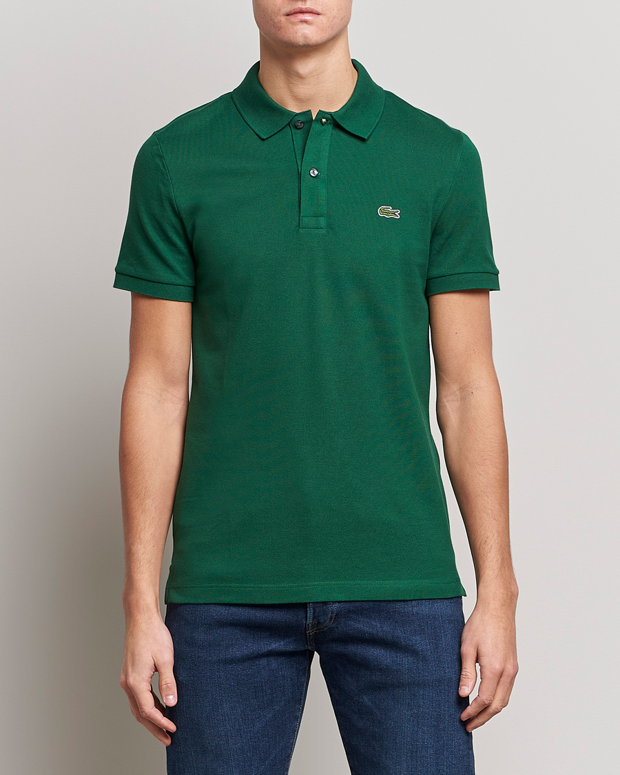 Herren | Poloshirts | Lacoste | Slim Fit Polo Piké Green