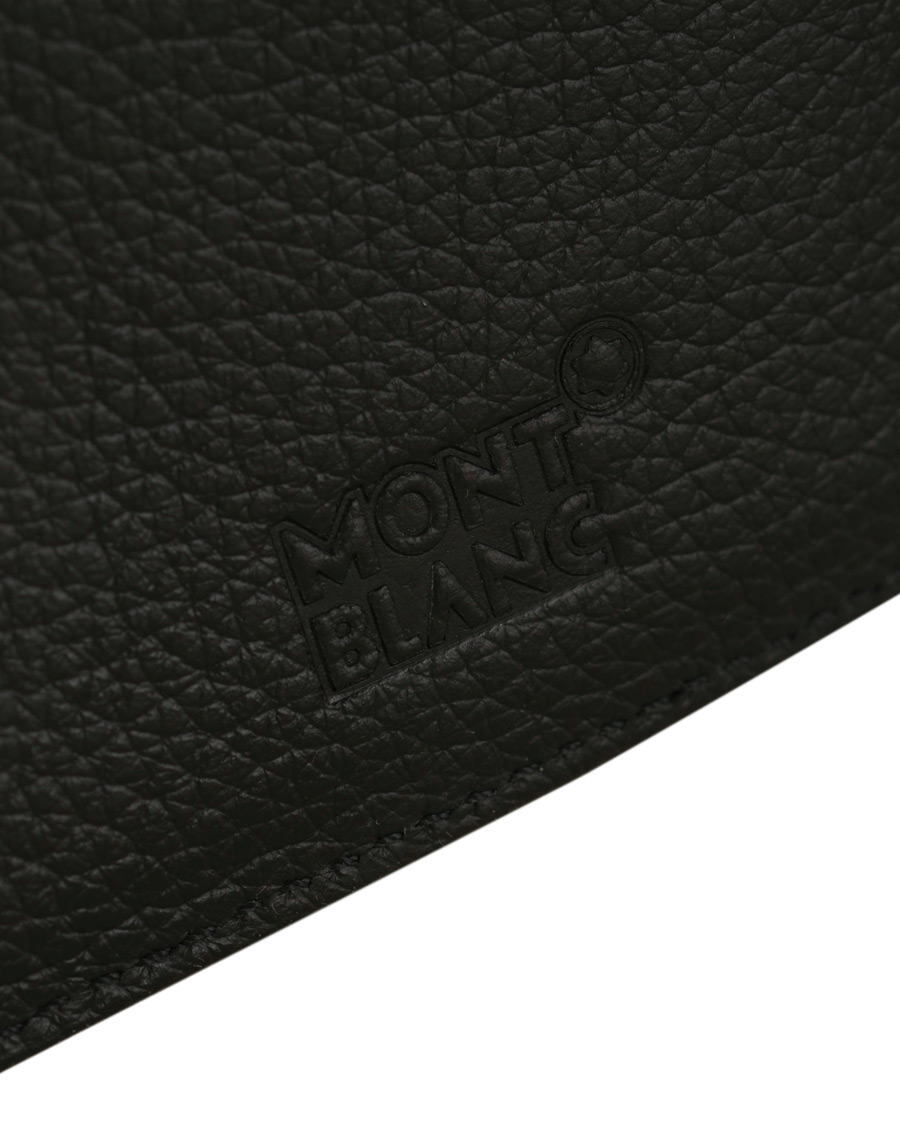 Herren | Montblanc Meisterstück Soft Grain Wallet 6cc Money Clip Small Black | Montblanc | Meisterstück Soft Grain Wallet 6cc Money Clip Small Black