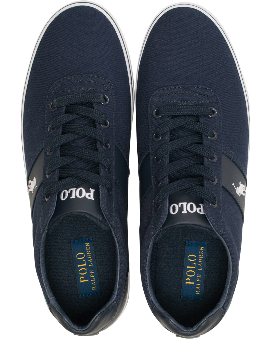 Herren | Polo Ralph Lauren Hanford Canvas Sneaker Navy | Polo Ralph Lauren | Hanford Canvas Sneaker Navy