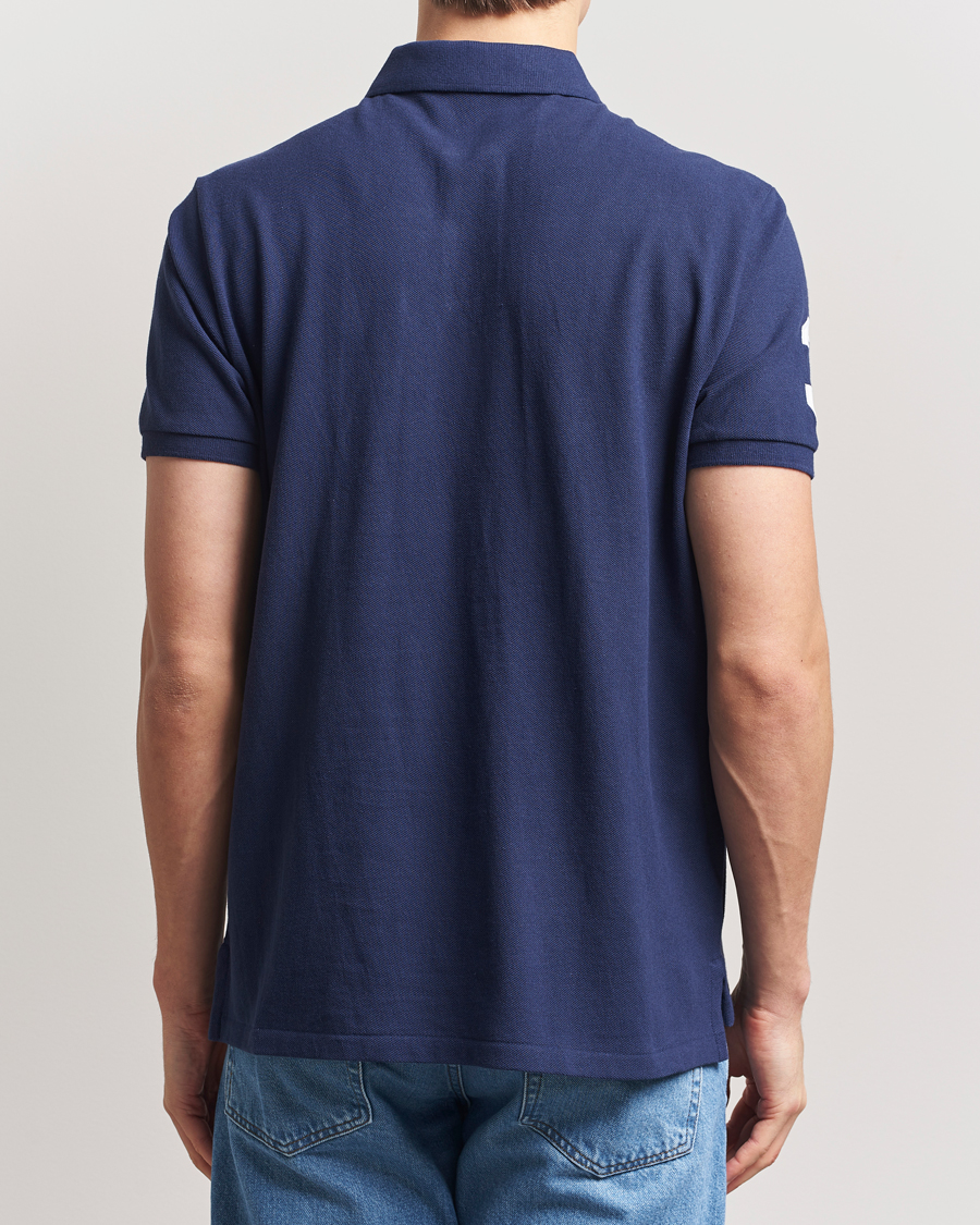 Herren | Poloshirts | Polo Ralph Lauren | Custom Fit Big Pony Polo Newport Navy
