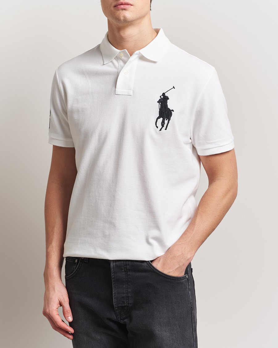 Herren | Poloshirts | Polo Ralph Lauren | Custom Fit Big Pony Polo White