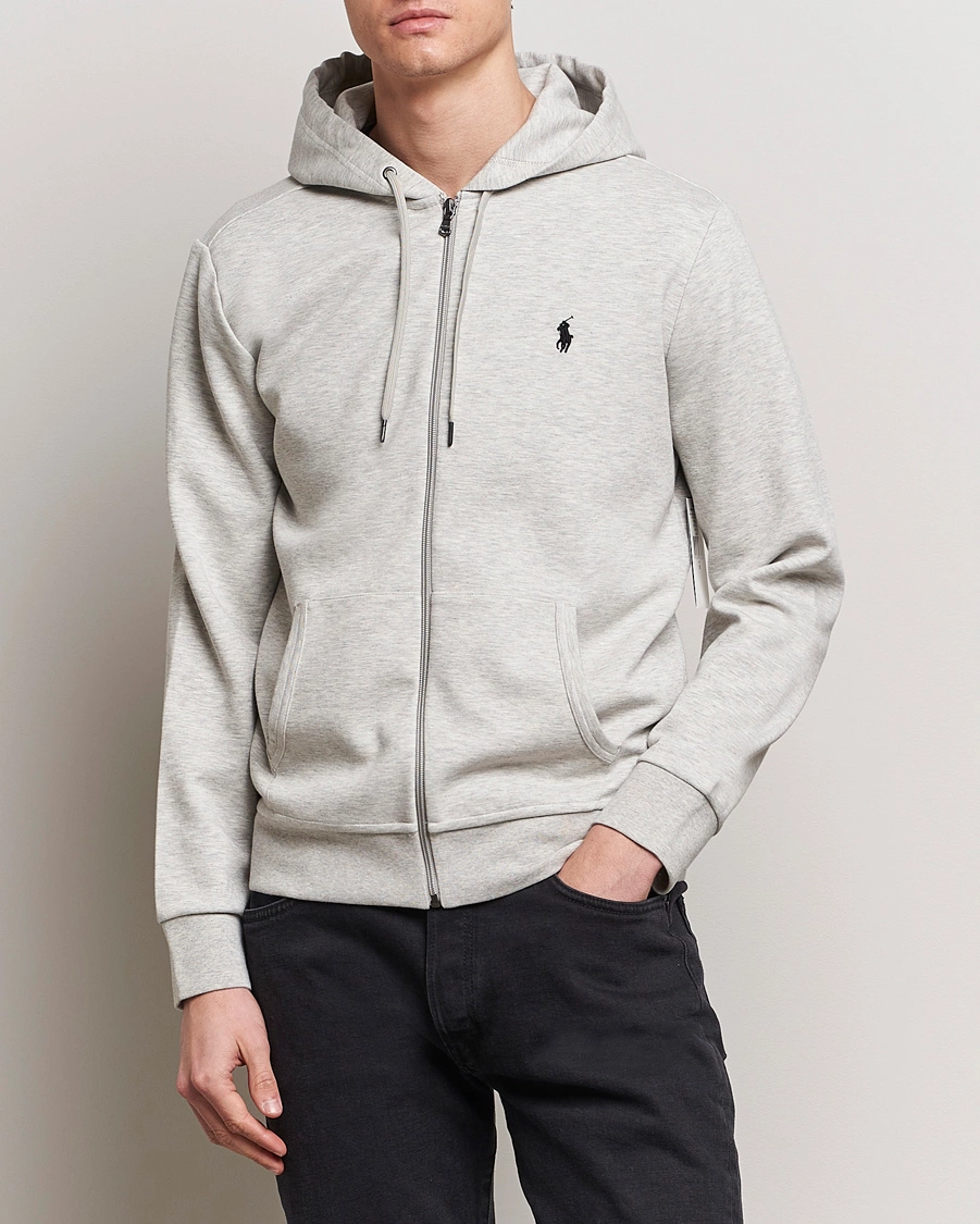 Men |  | Polo Ralph Lauren | Tech Performance Full Zip Hoodie Light Sport Heather