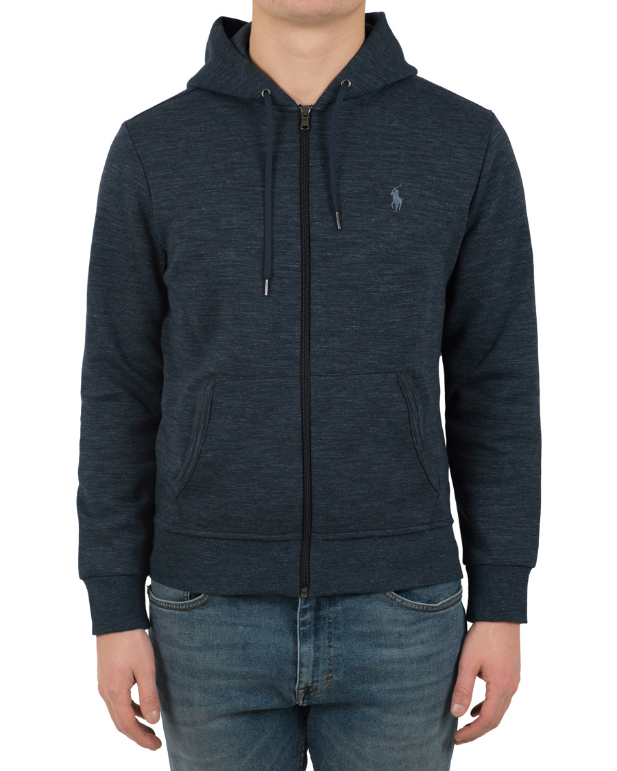 Herren | Pullover | Polo Ralph Lauren | Tech Performance Full Zip Hoodie Blue Eclipse