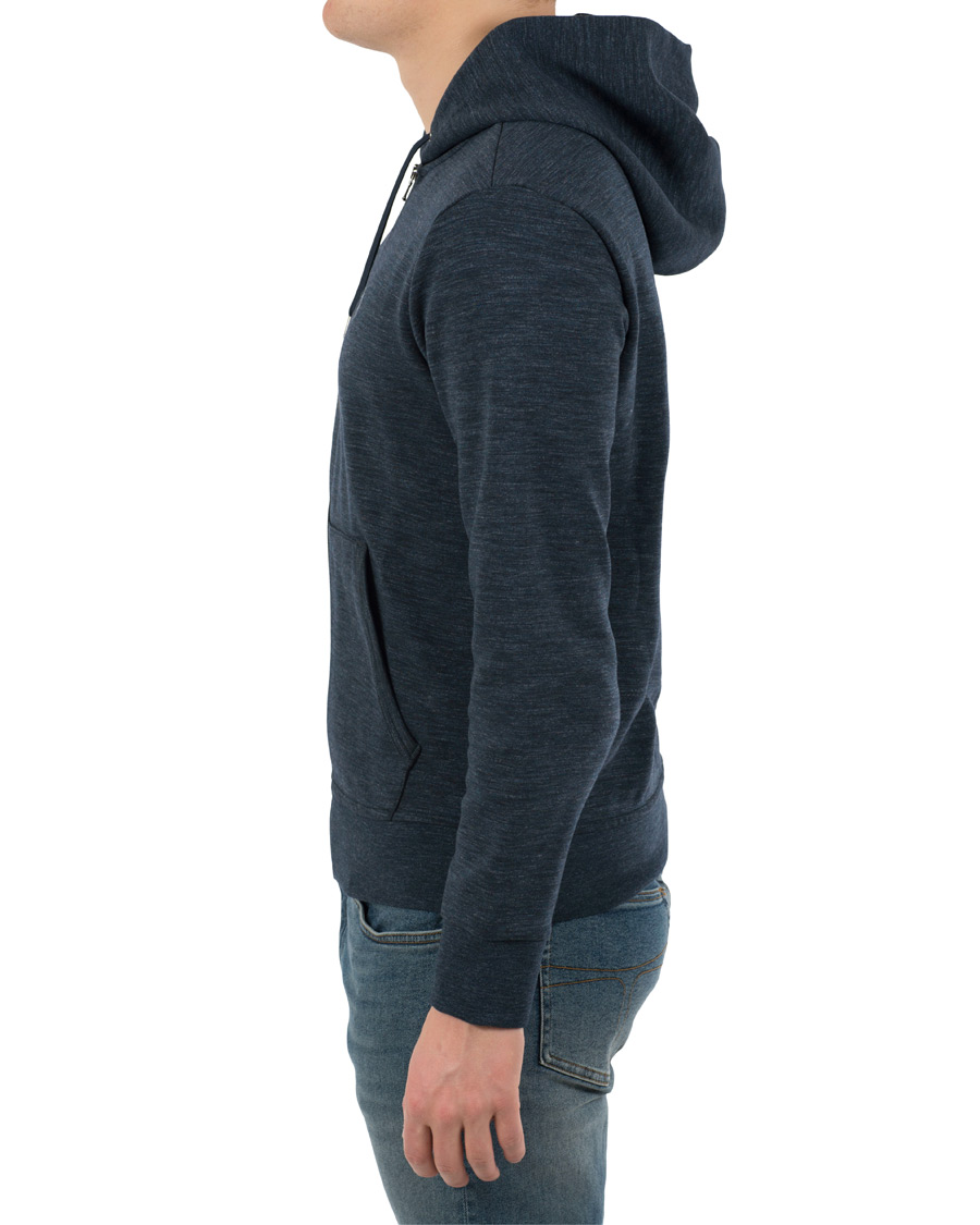 Herren | Pullover | Polo Ralph Lauren | Tech Performance Full Zip Hoodie Blue Eclipse