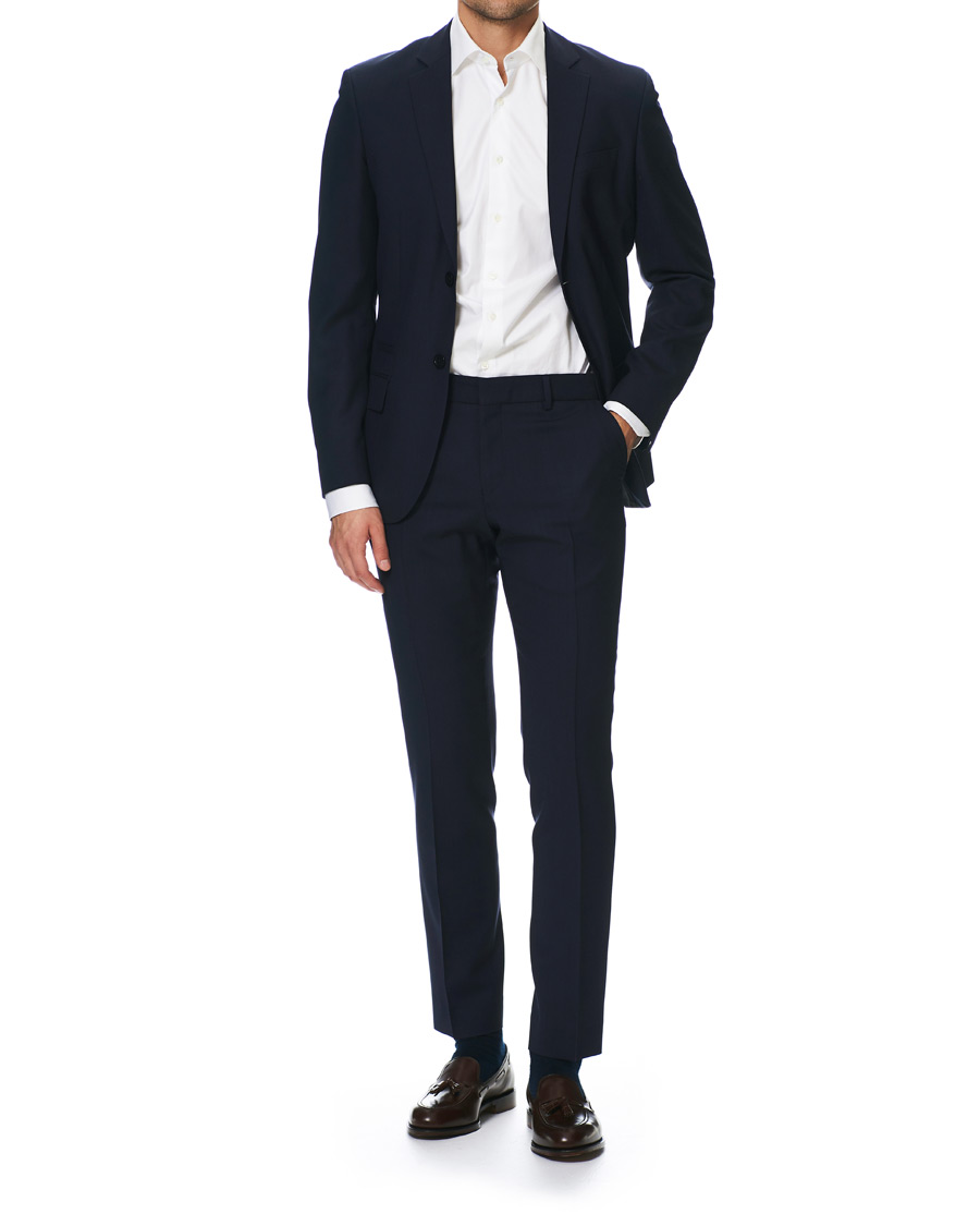 Herren | Sakkos | Filippa K | Rick Cool Wool Blazer Hope Blue