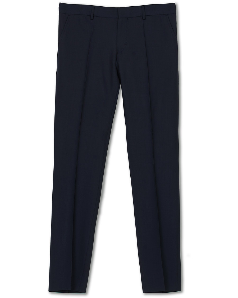 Herren | Hosen | Filippa K | Liam Cool Wool Slacks Hope Blue