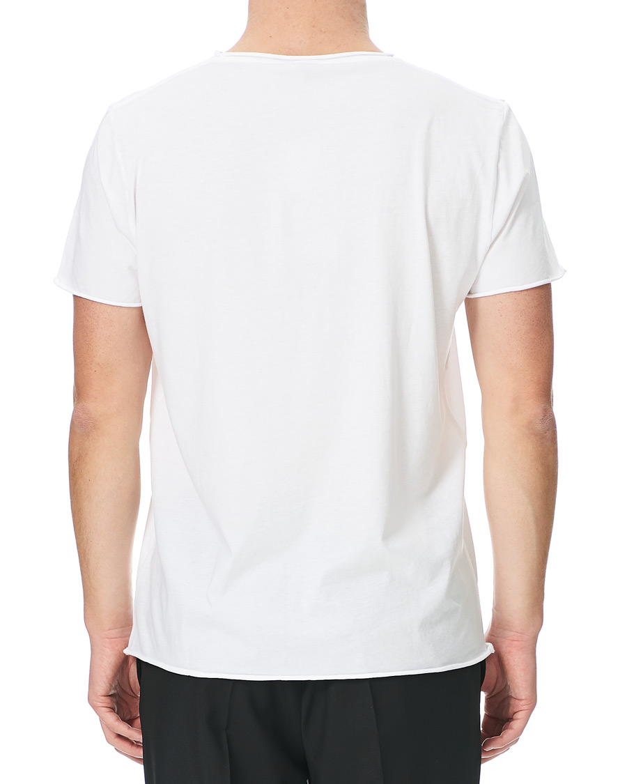 Herren | T-Shirts | Filippa K | Roll Neck Crew Neck Tee White