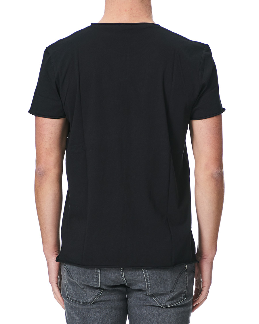 Herren | T-Shirts | Filippa K | Roll Neck Crew Neck Tee Black