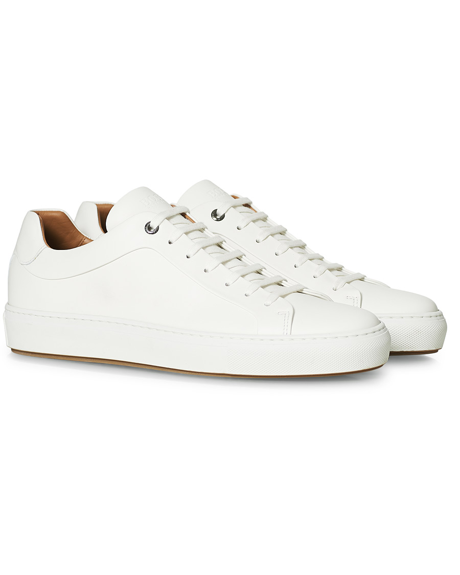 Herren | BOSS Tailored Mirage Tenn Sneaker White Calf | BOSS BLACK | BOSS Tailored Mirage Tenn Sneaker White Calf