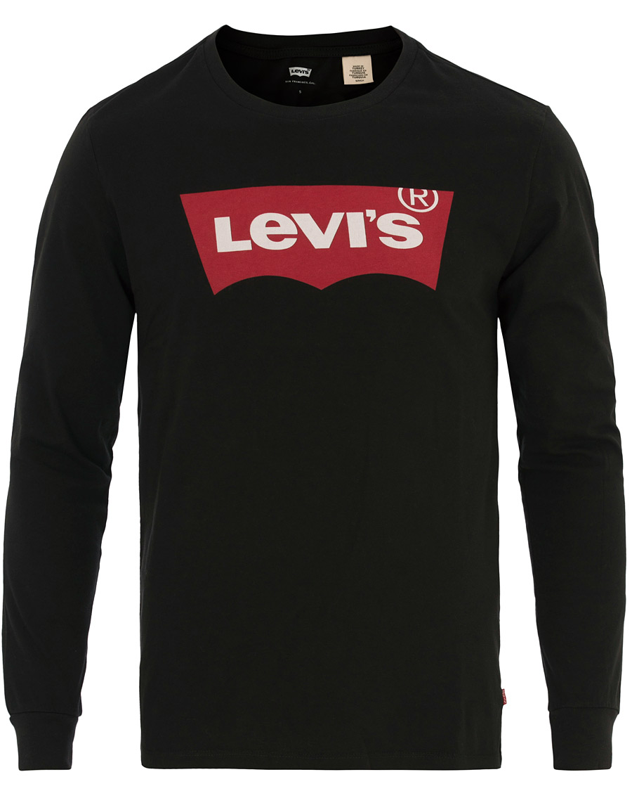 Herren | T-Shirts | Levi's | Long Sleeve Graphic Tee Better Black