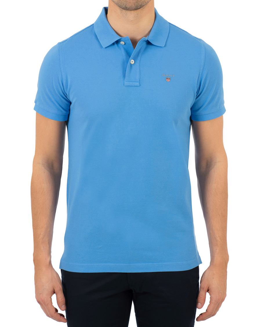 Herren | Poloshirts | GANT | The Original Polo Pacific Blue