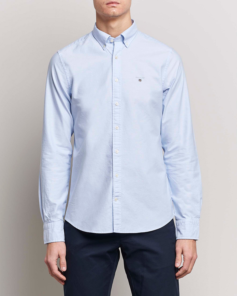 Herren |  | GANT | Slim Fit Oxford Shirt Capri Blue